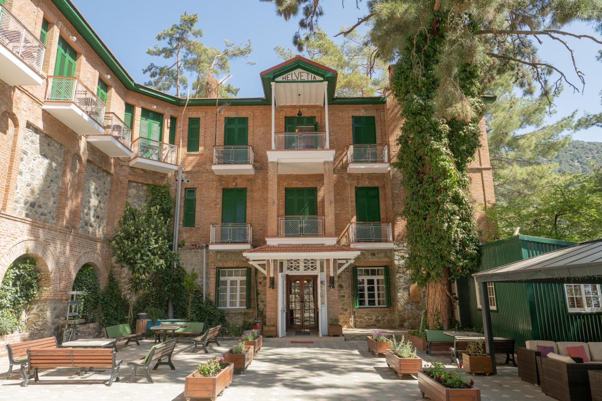 New Helvetia Hotel Platres Dış mekan fotoğraf